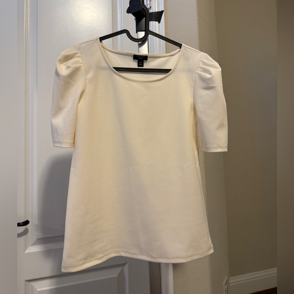 Ann Taylor Elegant Cream Women's Top
